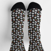 Skulls & Roses Socken (Oben)