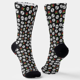 Skulls & Roses Socken