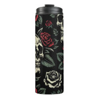 Skulls & Rote Rosen Gothic Floral