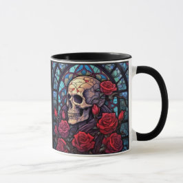 Skulls schauen nach innen Kaffee Tasse