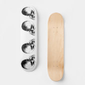 Skulls Skateboard (Vorderseite)