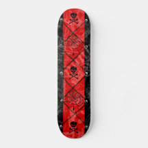Skulls & Spiders Skateboard Deck