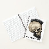 Skulls Spiral Notebook Notizblock (Innenseite)