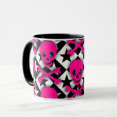 Skulls & Stars Tasse (Vorderseite Links)