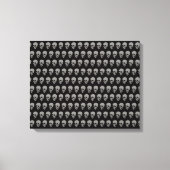 Skulls Stretched Canvas Print Leinwanddruck (Vorderseite)