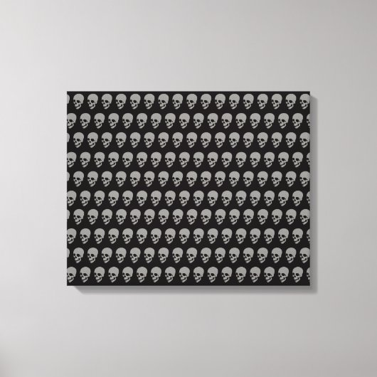 Skulls Stretched Canvas Print Leinwanddruck (Vorderseite)