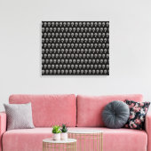 Skulls Stretched Canvas Print Leinwanddruck (Insitu (Wohnzimmer))