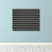 Skulls Stretched Canvas Print Leinwanddruck (Insitu (Holzboden))