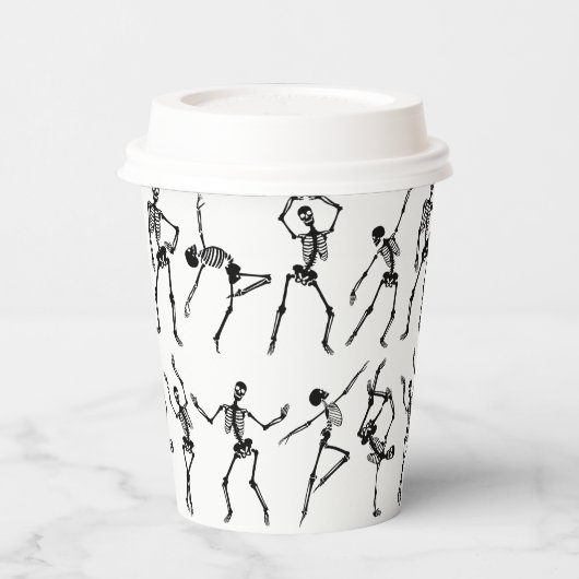 Skulls tanzen pappbecher (Links)