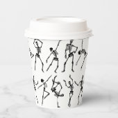 Skulls tanzen pappbecher (Vorderseite)