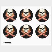 Skulls und Bacon Stickers (Blatt)