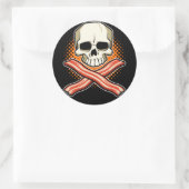 Skulls und Bacon Stickers (Tasche)