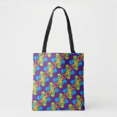 Skulls und Crossbones Muster Tasche (Vorderseite)