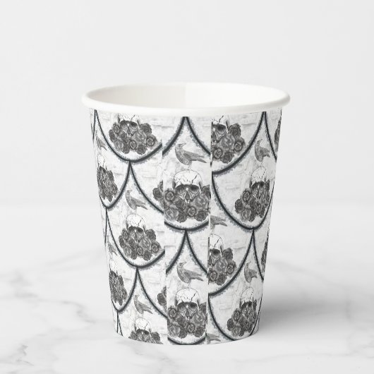 Skulls und Crows Paper Cups Pappbecher (Links)