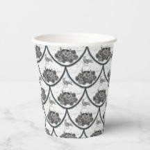 Skulls und Crows Paper Cups