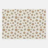 Skulls und Kürbis Halloween Muster Geschenkpapier Set (Vorderseite 2)
