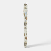 Skulls und Kürbis Halloween Muster iPhone 15 Hülle (Linke Seite)