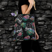 Skulls und Ombre Rose | Gothic Glam Pastel Grunge Tasche