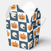 Skulls und Pumpkins Karos Geschenkschachtel (Geöffnet)