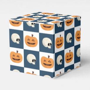 Skulls und Pumpkins Karos Geschenkschachtel