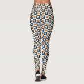 Skulls und Pumpkins Karos Leggings (Rückseite)