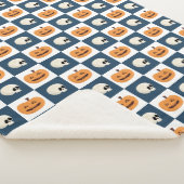 Skulls und Pumpkins Karos Sherpadecke (3/4)