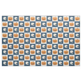 Skulls und Pumpkins Karos Stoff (Fat Quarter (45,7 x 55,9 cm))
