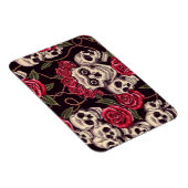 Skulls und Rose Magnet (Rechte Seite)