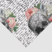 Skulls und Rosen Seidenpapier (Ausschnitt)