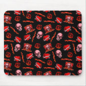 Skulls Valentine Mousepad (Vorne)