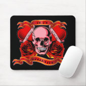 Skulls Valentine Mousepad (Mit Mouse)