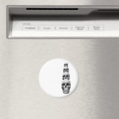 Skulls - Vertikal Magnet (In Situ (Geschirrspüler))
