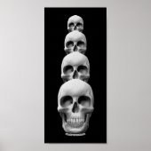 Skulls - Vertikal Poster (Vorne)