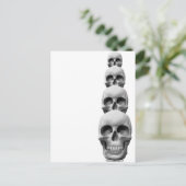 Skulls - Vertikal Postkarte (Stehend Vorderseite)