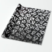 Skulls - wrapping paper geschenkpapier (Ungerollt)