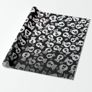 Skulls - wrapping paper geschenkpapier