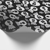 Skulls - wrapping paper geschenkpapier (Ecke)