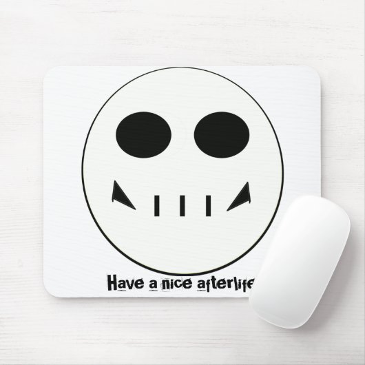 skullsmiley mousepad (Mit Mouse)