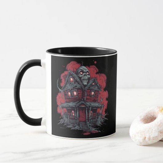 Skulltop Manor: Ein Albtraum entfesselt Tasse (Mit Donut)