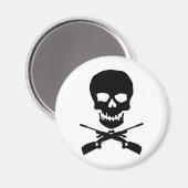 Skullxrifles Magnet (Vorderseite/Rückseite)