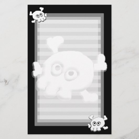 Skully Briefpapier (Vorderseite)