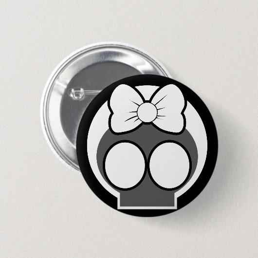Skully Button (Vorne & Hinten)