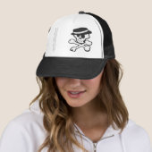 Skully Grafik-Kappe Truckerkappe (Beispiel)