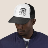 Skully Grafik-Kappe Truckerkappe (Beispiel)