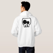 Skully hoody (Tod ist niedlich), Licht (Schwarz voll)