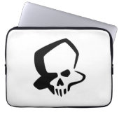 Skully Laptop Sleeve (Vorderseite)