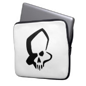 Skully-Laptoptasche Laptopschutzhülle (Vorderseite Links)
