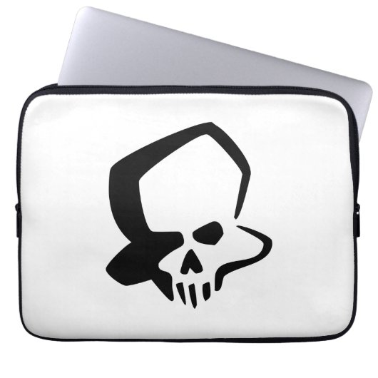 Skully-Laptoptasche Laptopschutzhülle (Vorderseite)