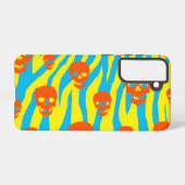 Skully Mod Zebra Samsung Galaxy Hülle (Rückseite (Horizontal))