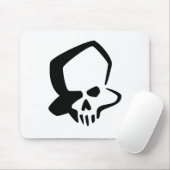 Skully Mouse Pad Mousepad (Mit Mouse)